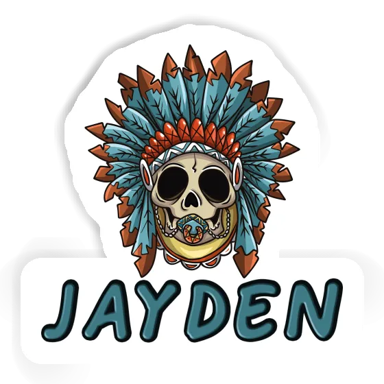 Baby-Skull Sticker Jayden Gift package Image