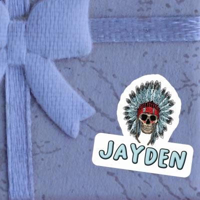 Sticker Jayden Indian Gift package Image