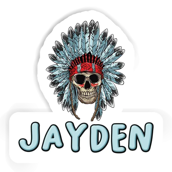 Sticker Jayden Indian Image