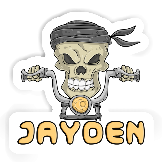 Sticker Motorbike Rider Jayden Gift package Image