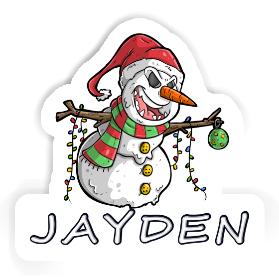 Jayden Sticker Schneemann Gift package Image