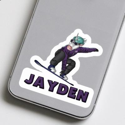 Sticker Boarder Jayden Notebook Image