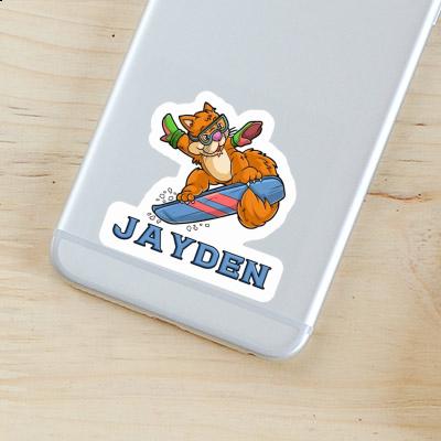 Autocollant Boardeuse Jayden Gift package Image