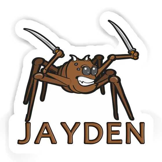 Jayden Sticker Fighting Spider Gift package Image