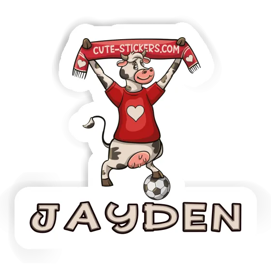 Autocollant Jayden Vache Notebook Image