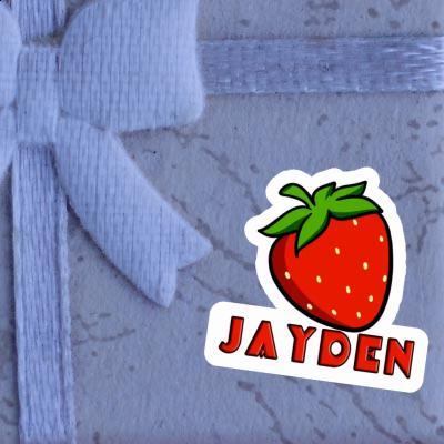 Sticker Jayden Strawberry Gift package Image