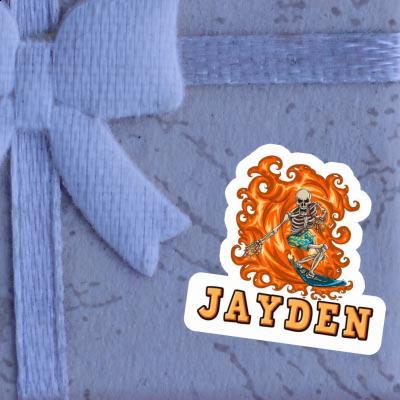 Jayden Sticker Surfer Notebook Image