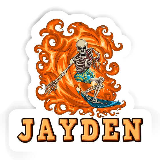 Jayden Sticker Surfer Image