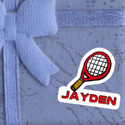 Tennisschläger Aufkleber Jayden Laptop Image