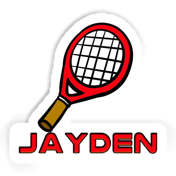 Sticker Jayden Racket Notebook Image