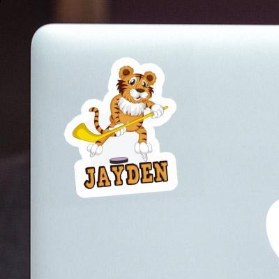 Jayden Sticker Ice-Hockey Player Gift package Image