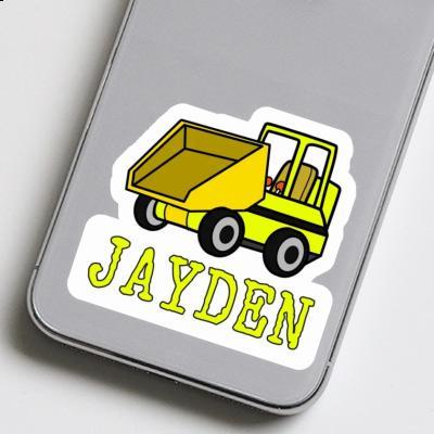 Front Tipper Sticker Jayden Image