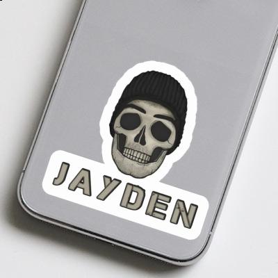 Jayden Sticker Skull Image