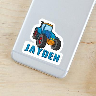 Tractor Sticker Jayden Laptop Image