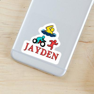 Sticker Jayden Triathlete Gift package Image