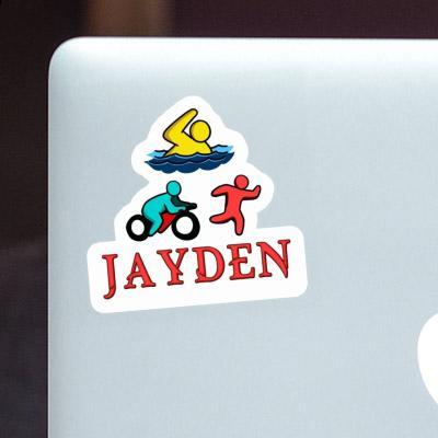 Sticker Jayden Triathlete Image