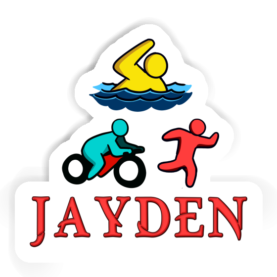 Sticker Jayden Triathlete Gift package Image