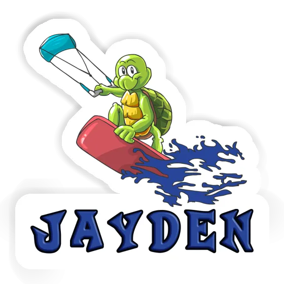 Kitesurfer Sticker Jayden Image