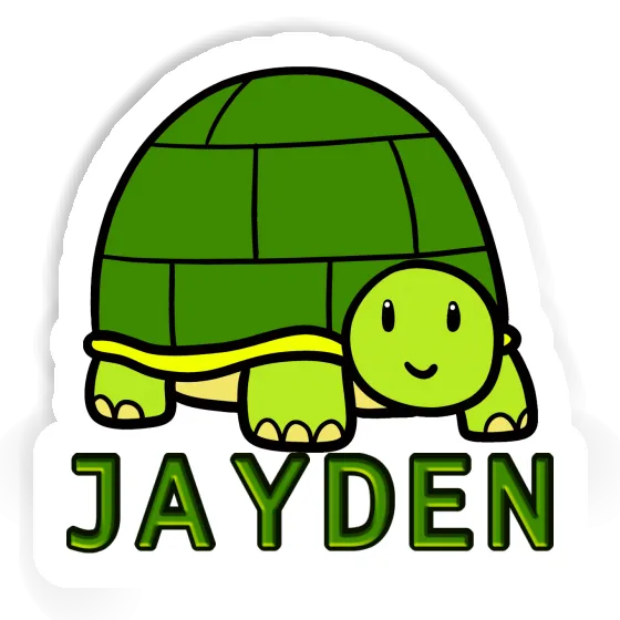 Tortue Autocollant Jayden Notebook Image