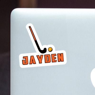 Crosse d'unihockey Autocollant Jayden Notebook Image