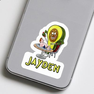 Sticker Avocado Jayden Laptop Image