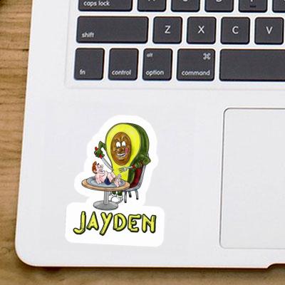 Autocollant Jayden Avocat Notebook Image