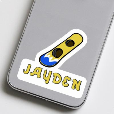 Sticker Wakeboard Jayden Image