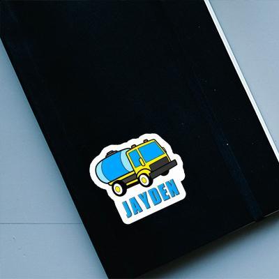 Jayden Sticker Water Truck Gift package Image