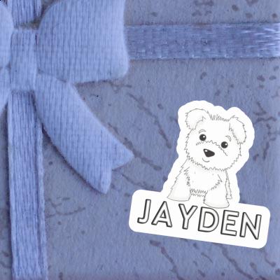 Sticker Terrier Jayden Laptop Image