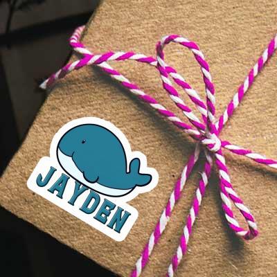 Sticker Whale Jayden Notebook Image