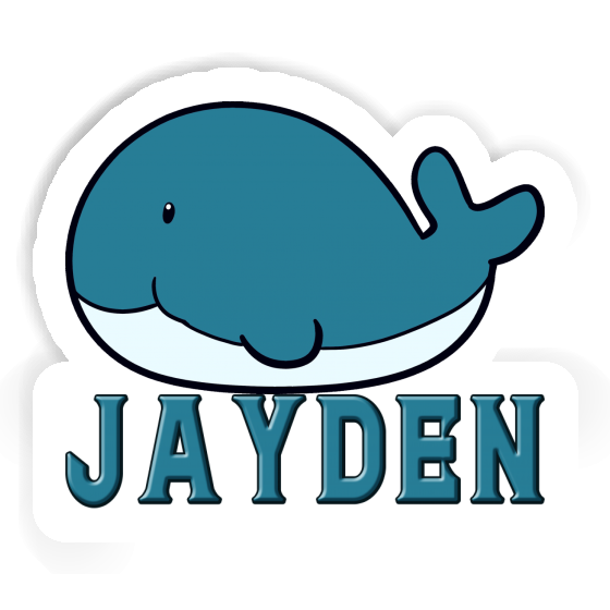 Sticker Whale Jayden Gift package Image