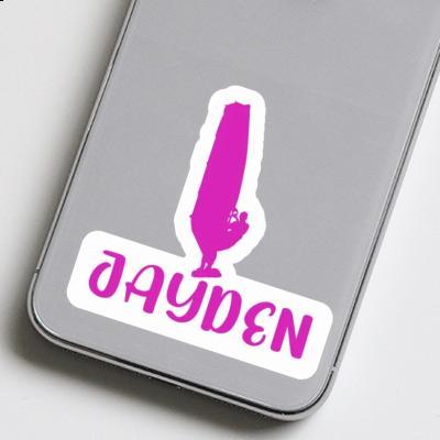 Sticker Jayden Windsurfer Notebook Image