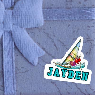 Sticker Jayden Windsurfer Notebook Image