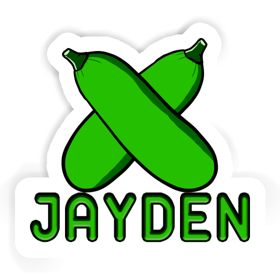 Sticker Jayden Zucchini Gift package Image