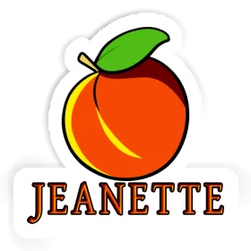 Sticker Apricot Jeanette Image