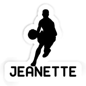 Basketball Player Sticker Jeanette Image