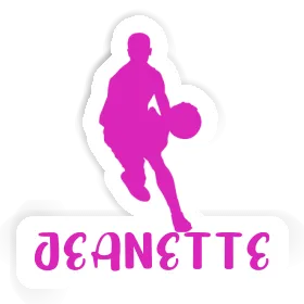 Sticker Jeanette Basketball Player Image