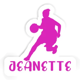 Sticker Jeanette Basketball Player Image