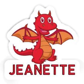 Baby Dragon Sticker Jeanette Image