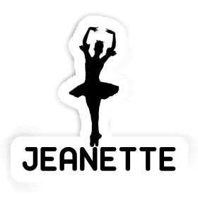 Jeanette Sticker Ballerina Image