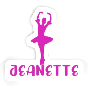 Ballerina Sticker Jeanette Image