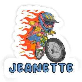 Sticker Jeanette Downhiller Image