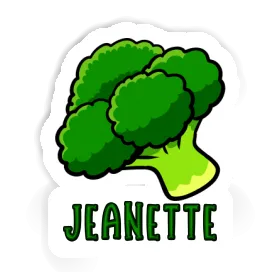 Jeanette Sticker Broccoli Image