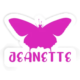 Butterfly Sticker Jeanette Image