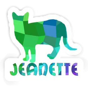 Sticker Cat Jeanette Image