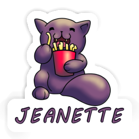 Jeanette Sticker French Fry Image