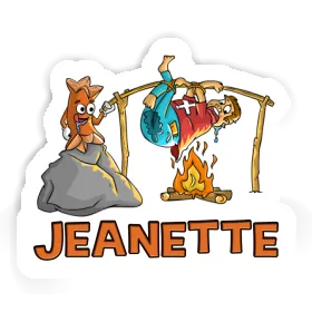 Sticker Jeanette Cervelat Image