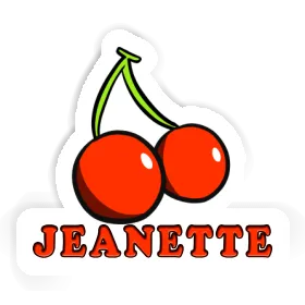 Cherry Sticker Jeanette Image