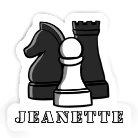 Jeanette Sticker Chessman Image