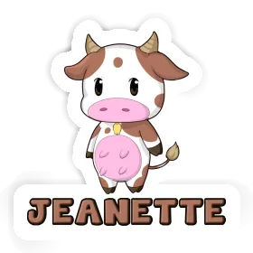 Sticker Cow Jeanette Image